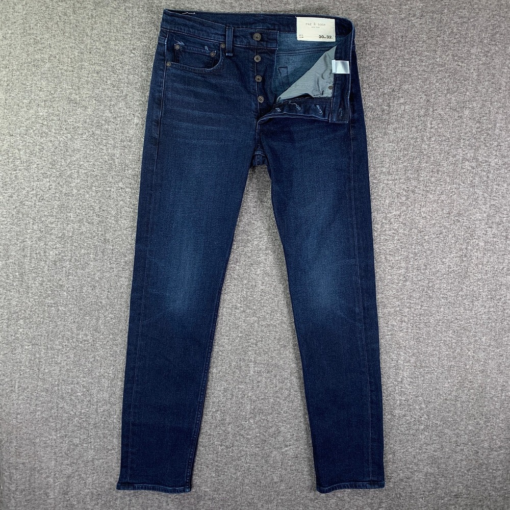 Stio Jeans Men 32R Blue Denim Outdoor Organic Cotton Stretch A1